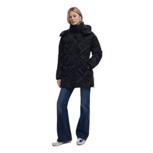 Doudoune Blouson Desigual Modèle 19WWEW14 Noir - Taille 46, Occasion Très Bon état