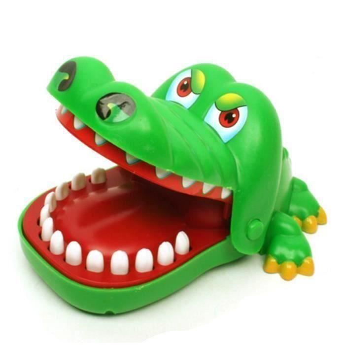 Jeu Crocodile Dentiste Croc Dentiste Jouet Cadeau pour Enfants -  LRUMIERW-A0606 S07AB0 - Cdiscount Jeux - Jouets
