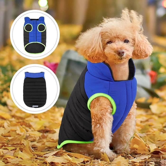 Manteau Chien imperméableManteau pour Chien Petite Taille avec Trou de  HarnaisManteau pour Chien pour Petits Chiens MoyensNoi 14 - Cdiscount