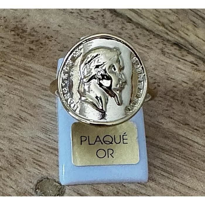 Bague napoleon femme plaqué or on sale