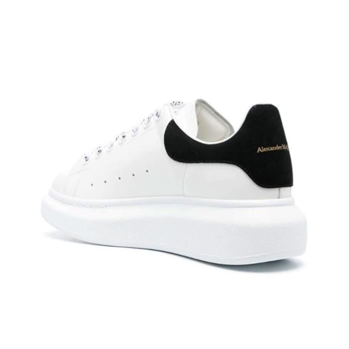 Alexander McQueen Oversized Ivory Black Cdiscount Sport