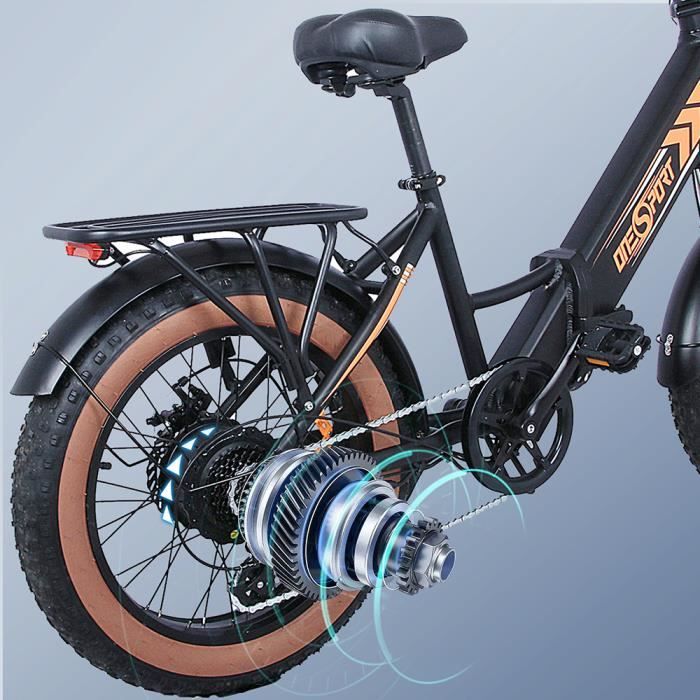 Vélo électrique GUNAI GN29 29 VTT 750W 15Ah 50KM/H Max SHIMANO 21 Vitesses  - Gris - Cdiscount Sport