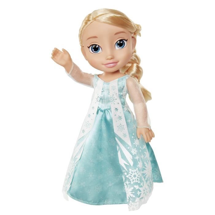 Grande Poupee Reine Des Neiges Elsa 38 cm Qui Chante Disney Princesse Set  Poupee Robe Chaussure 1 Carte Jouet Fille - Cdiscount Jeux - Jouets