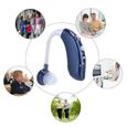 EBTOOLS Aide auditive rechargeable D‑6000 Aide Auditive Numérique Rechargeable Amplificateur de Son Suspendu à Oreille pour-3