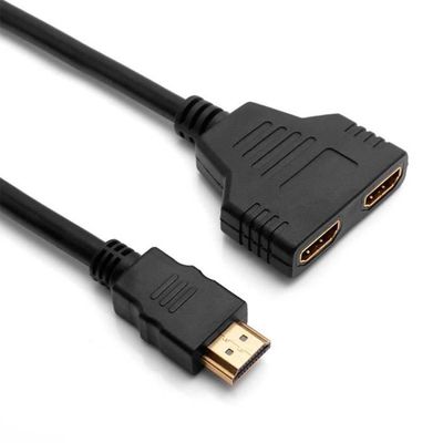 Câble Répartiteur Alimentation Femelle/mâle 3,5x1,35 Mm Avec Interrupteur - Pour éclairage LED, Appareils Photo, Routeurs