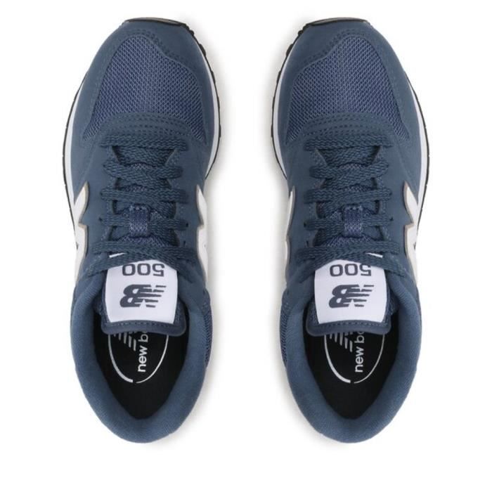 Chaussures de Running NEW BALANCE 500 Bleu Femme Route Bleu Cdiscount Sport