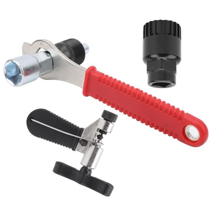 Outil de Pédalier, Outil de Remplacement de Pédalier Inférieur de Bicyclette en Acier Accessoire de Clé de 20 Dents