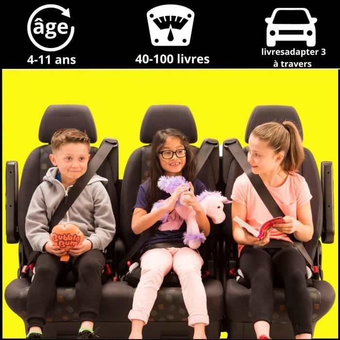 BubbleBum Siège Auto Rehausseur De Voyage Gonflable, Groupe 2-3 (15-36 kg),  Noir5 - Achat / Vente réhausseur auto REHAUSSEUR DE TABLE - SIEGE DE -  Cdiscount