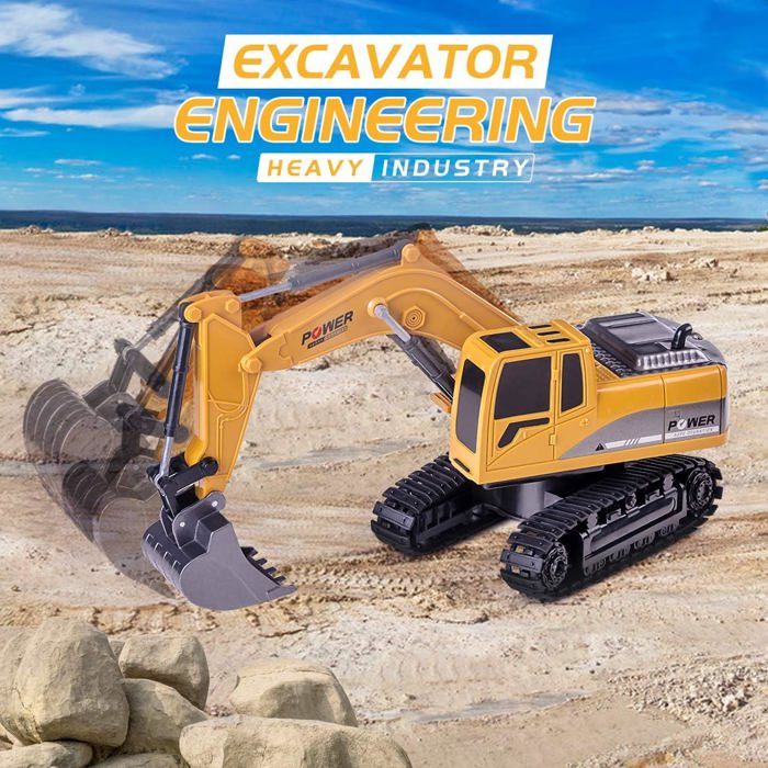 Tracteur à Pédales Avec Pelle Mobile Pour Enfants - Capacité 50 Kg, Siège Réglable, Klaxon - 11