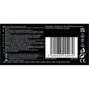Tête De Rechange Couteau/épilateur Braun - Pour Silk-épil Xpress 5340/5378 - Blanche, Lavable - Neuve