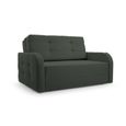Canapé 2 places avec lit function, meubles de salon, design élégant - Porto 120 - Vert foncé (BRAGI 78)-0