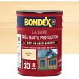 lasure pour bois trés haute protection 8 ans incolore 5L Bondex-0