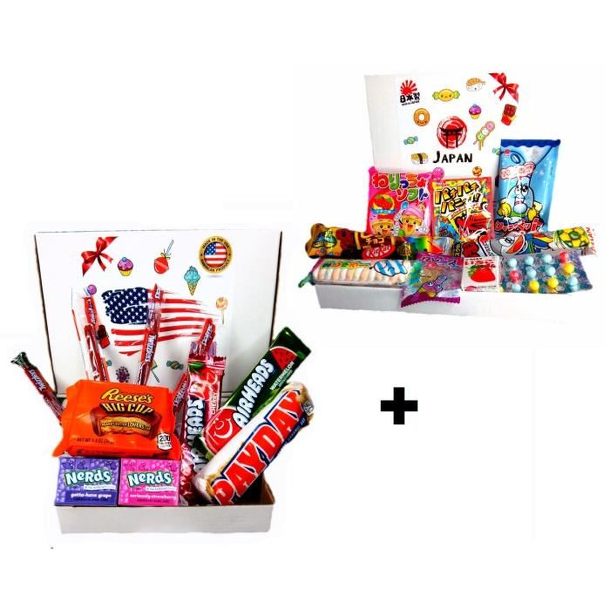 Site De Bonbon Americain Pas Cher BOX CADEAU bonbon americain + BOX CADEAU bonbons japonais import japon