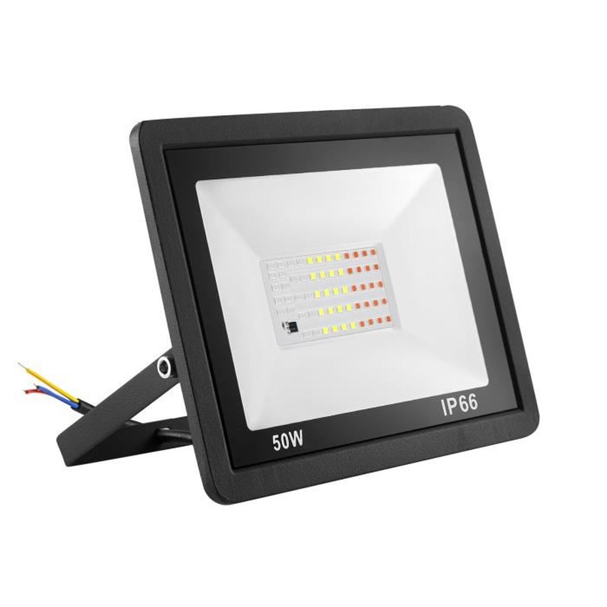 Spot Extérieur RGB LED Yakimz 10 Pièces - 50W Smart - 16 Couleurs IP66 - Télécommande