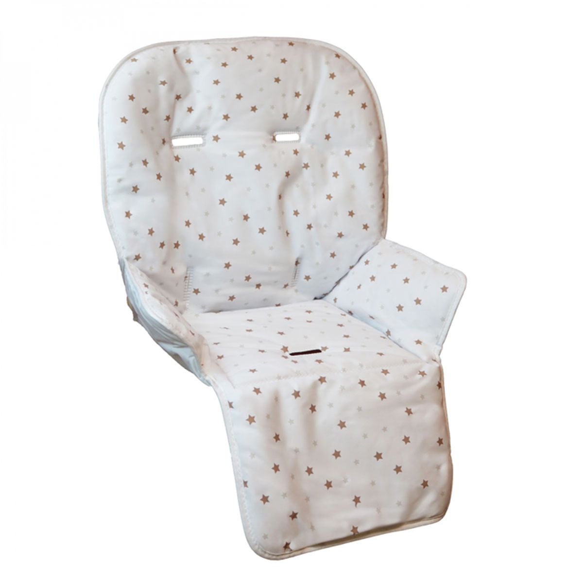Ywoworld bébé Poussette/voiture/chaise haute Coussin dassise Liner Mat Pad Housse de protection arc-en-ciel à rayures résistant à leau et sangles de chaise haute Harnais de point de Sacs dassise 