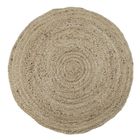 THE HOME DECO FACTORY Tapis rond en jute 80 cm