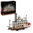 LEGO Ideas 21356 Exclu Cdiscount Le Bateau à Vapeur du Mississippi - Set de Construction pour Adulte