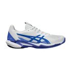 Chaussures de Tennis ASICS Homme SOLUTION SPEED FF 3 Terre Battue Blanc/Bleu PE 2024