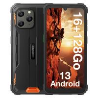 Smartphone Robuste Blackview BV5300 Plus 6.1" Écran 16Go + 128Go 6580mAh Batterie 13MP IP68 Téléphone 4G Double SIM NFC GPS -