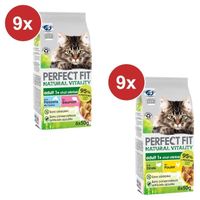 PERFECT FIT Natural Vitality 108 Repas pour chat Poissons + Volailles 50 g