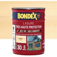 lasure pour bois trés haute protection 8 ans incolore 5L Bondex