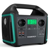 SWAREY S1000 Générateur Solaire Portable 1000W(1500W Pic) 220V Haute Puissance Generateur electrogène