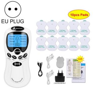 APPAREIL ÉLECTROSTIM 10 Pads-EU Plug-Appareil électrique de thérapie nu