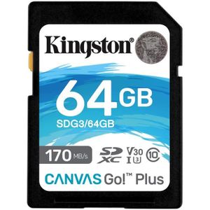 CARTE MÉMOIRE Kingston SDG3-64GB Carte mémoire SD Card ( 64GB SD