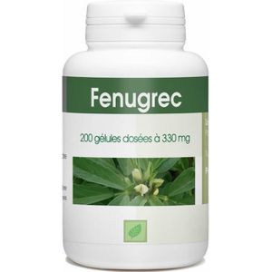 PARAPHARMACIE NUTRITION Fenugrec 200 gélules 330 mg