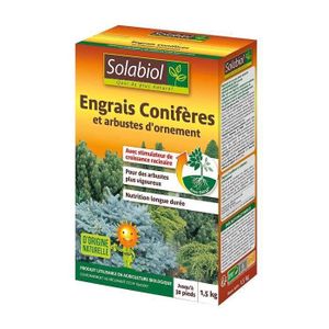 ENGRAIS SOLABIOL SOCONY15 Engrais Conifères et Arbustes d'