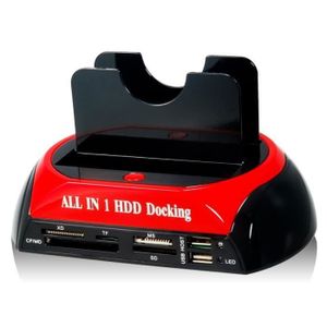 STATION D'ACCUEIL Docking Station All-In-One double SATA / IDE HDD