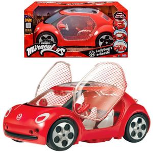 LANDAU - POUSSETTE Voiture Miraculous Ladybug - Volkswagen e-Beetle de Ladybug - Bandai