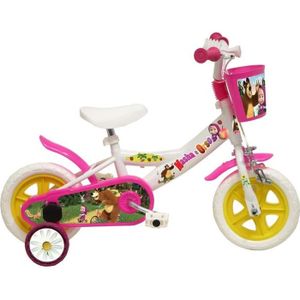VÉLO ENFANT Vélo MASHA et MICHKA 10 pouces - DENVER - Tricycle