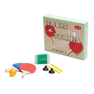 KIT TENNIS DE TABLE Invento jeu de ping-pong retr-Oh mini multicolore