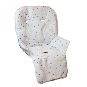 josietomy Coussin Chaise Haute pour Bébé ， Coussin Chaise Haute Bébé Épaissie Antidérapant ， Coussin Lavable Pliable 