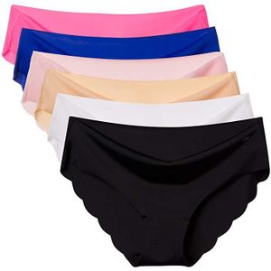 CULOTTE - SLIP Lot de 6 Culottes Femme Invisible sans Couture Sli