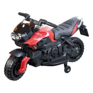 MOTO Moto électrique pour enfant avec stabilisateurs et effets sonores EKM-70