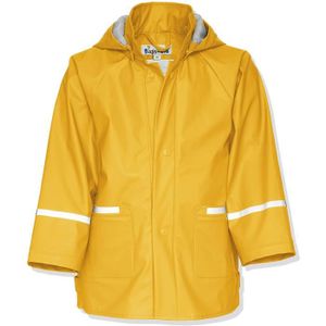CHARBON À CHICHA Playshoes - Blouson Garçon Waterproof Raincoat - Jaune (Yellow) - FR : Taille unique (Taille fabricant : 2-3 ans) -