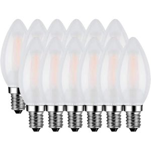 AMPOULE - LED Ampoule à flamme LED E14, équivalent 4 W à une amp