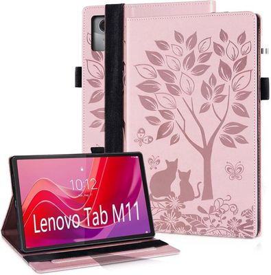 Étui Karylax Pour Lenovo Tab M11 – Bordeau, Support, Protection