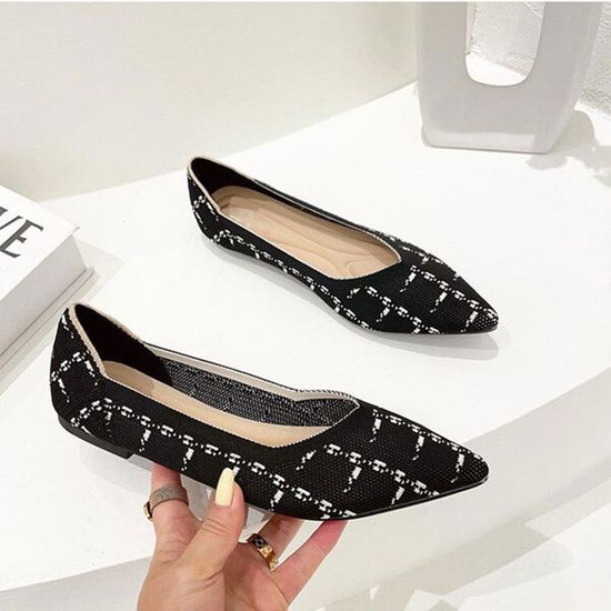 chaussures plates pointues femmes