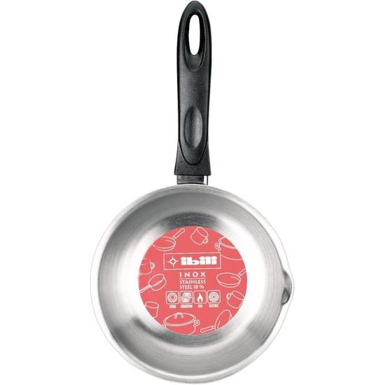 Saucière Avec Couvercle Induction IBILI 14cm Acier Inoxydable Argent