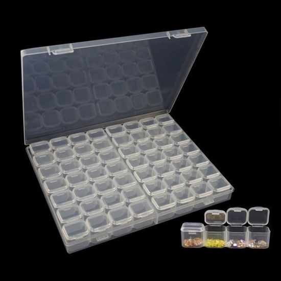 Homgeek Boîte à Outils de Rangement Casier de Rangement avec 41 Tiroirs  Plastique 2 pcs - Cdiscount Bricolage