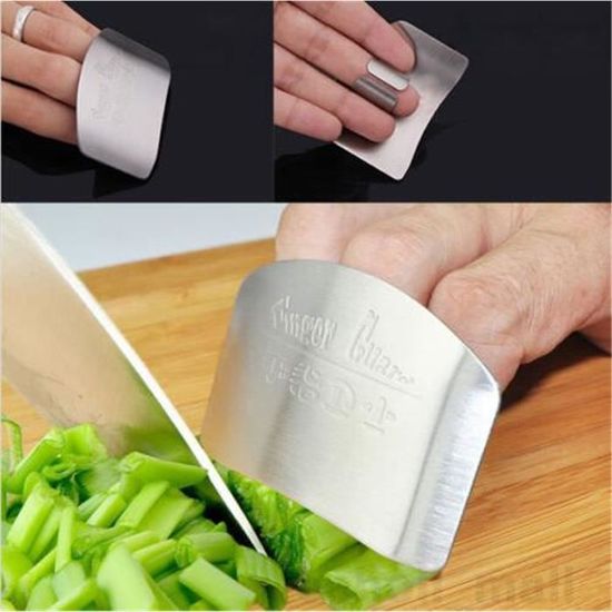 Protège-doigts Pour Râpe De Cuisine – Bleu Ciel, Plastique, Neuf Emballé – Évite Les Coupures !