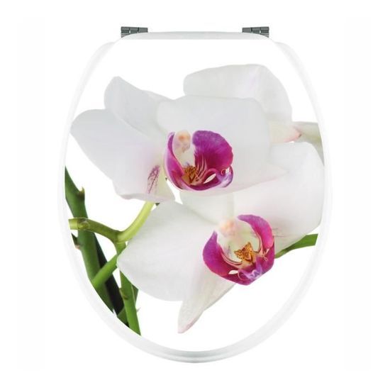 Stickers Abattant WC - Orchidées 3617689985695 - Adhésif