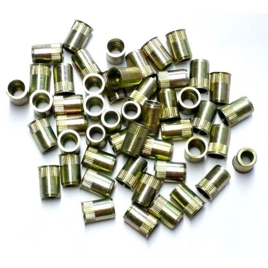Inserts filetés - MARQUE - 8 MM fraisé - Pas de 8 x 125 - Crantage anti ...