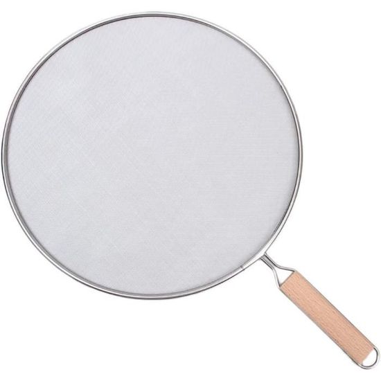 Protection Anti-éclaboussures Inox Pliable Pour Poêle - 30x29.5 Cm - Écran Graisse Cuisine