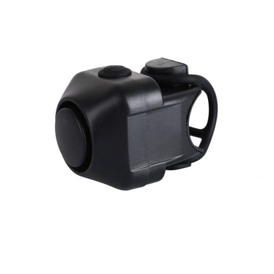 Sonnette Vélo 120 DB Extra Bruyante En Métal - Guidon Jusqu'à 2,5 Cm - Levier Rotatif 360° - Argent étanche IP54