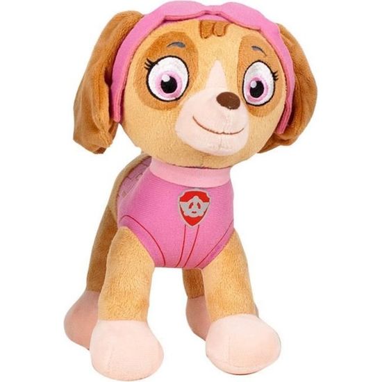 Peluche La Pat Patrouille Stella - GUIZMAX - 19 cm - Enfant - Mixte - Marron