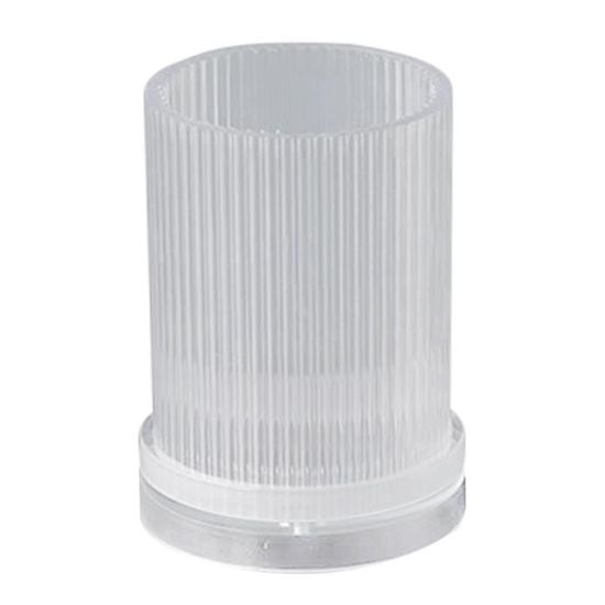 Rayher bougie-pilier à décorer 100 % paraffine, 25 c x 6c ø, blanc, 3119200